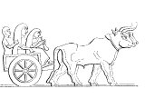 Assyrian ox cart
